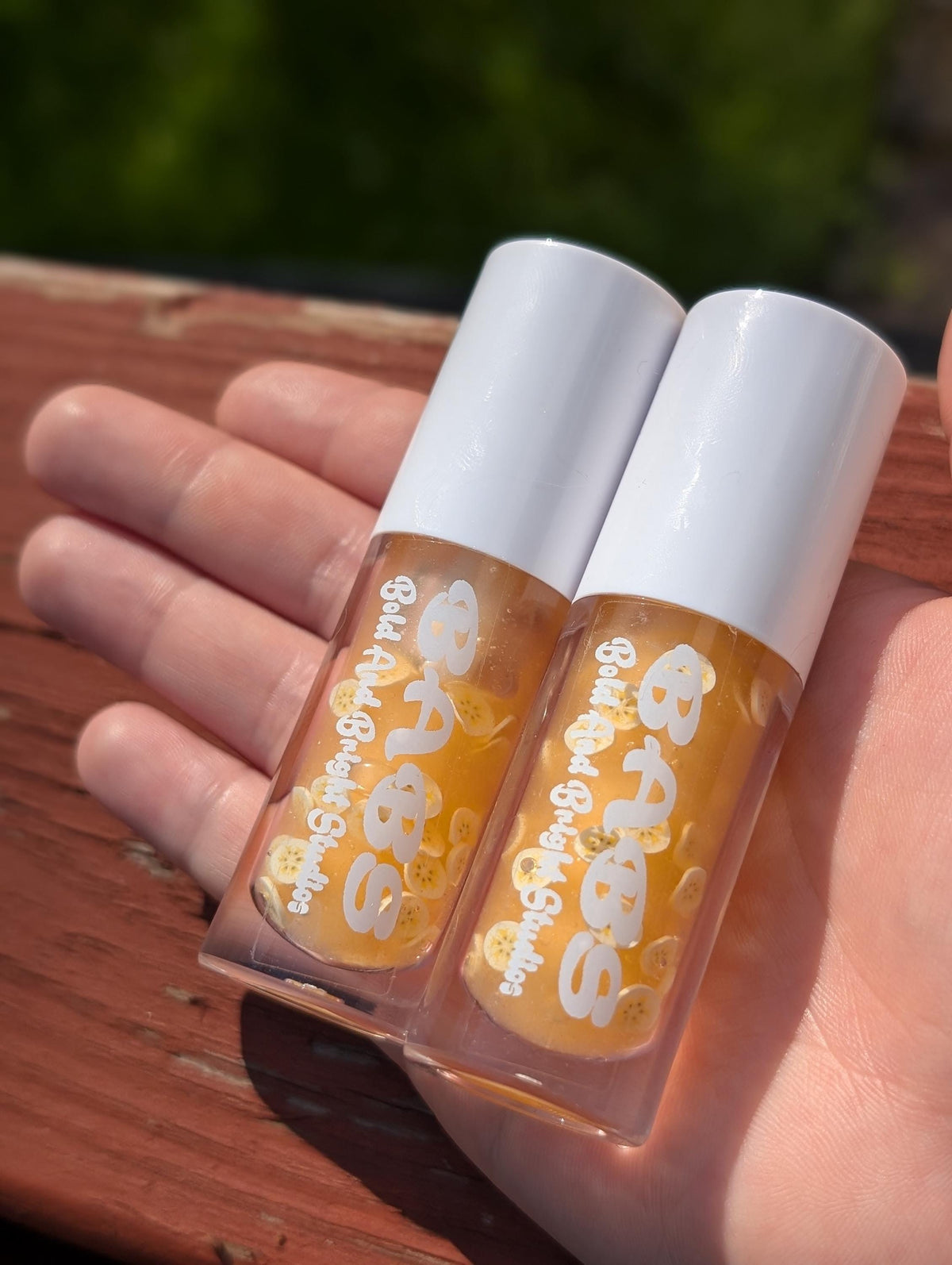 Banana Split Scented Lip Gloss – Milky Blonde Gloss | | Kawaii Aesthetic Makeup | Vegan & Cruelty-Free | Soft Yellow Lip Tint