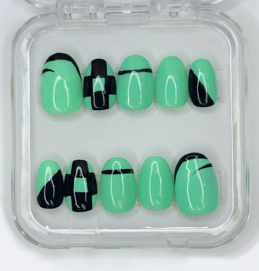 Saja Boys (Baby) Kpop demon hunters press on nails 10pc