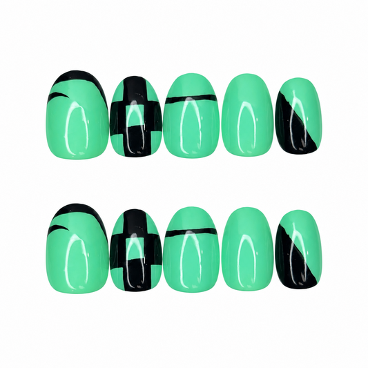 Saja Boys (Baby) Kpop demon hunters press on nails 10pc