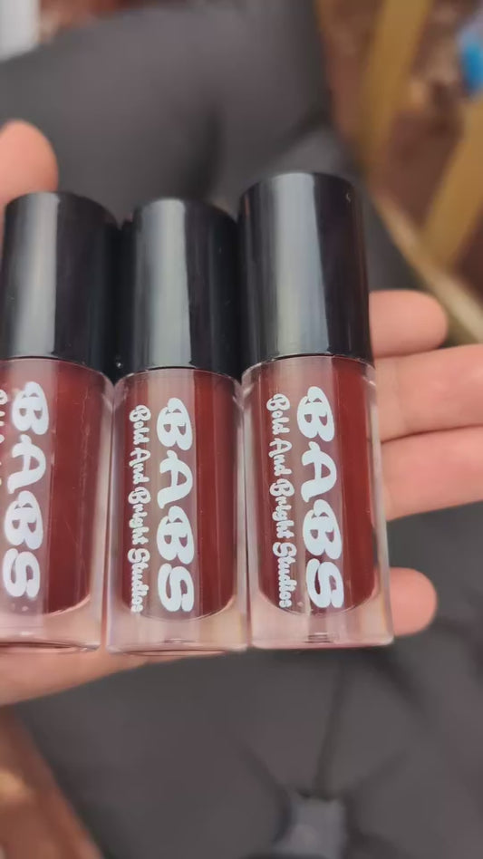 Berry Bunch red Scented Lip Gloss – Rich Red/Dark Pink Gloss | Juicy Glossy Finish | Kawaii Aesthetic Makeup | Vegan & Cruelty-Free