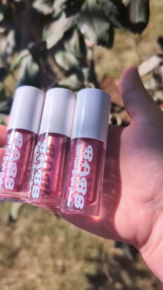 Rosie gold, rose gold / semi metallic look, raspberry flavored