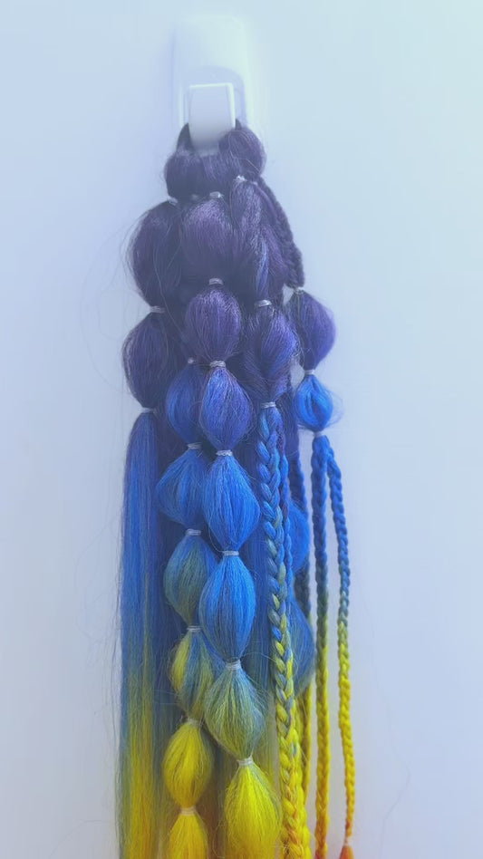 Rainbow pride festival extensions (2 Piece)