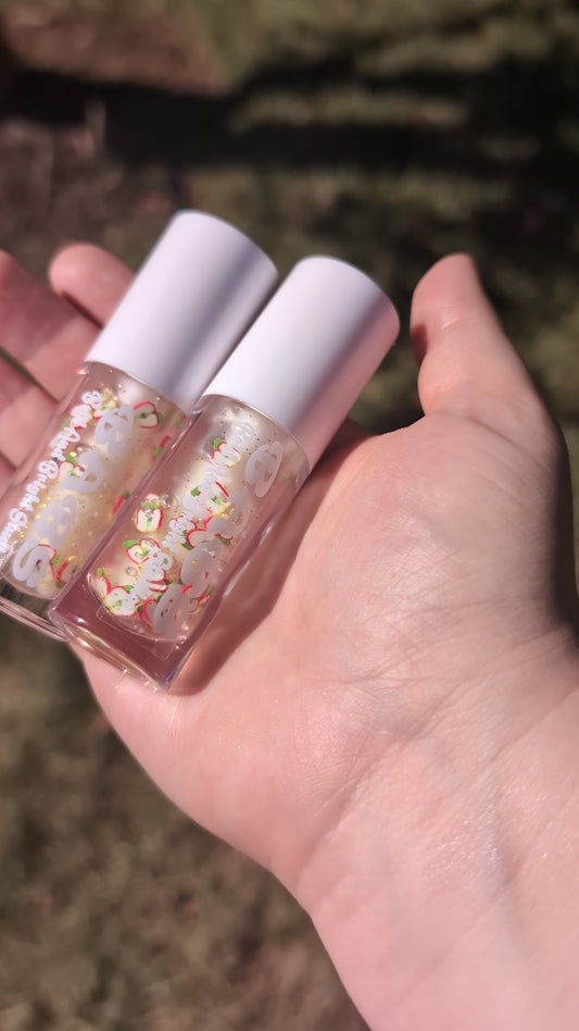 Juicy Apple, Apple Scented Lip Gloss – Clear Gloss| Vegan & Cruelty-Free