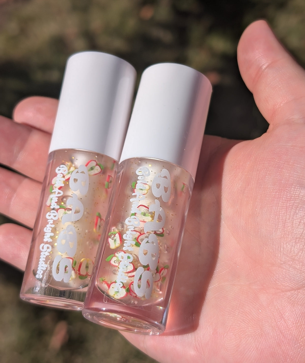 Juicy Apple, Apple Scented Lip Gloss – Clear Gloss| Vegan & Cruelty-Free