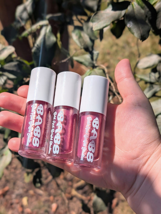 Rosie gold, rose gold / semi metallic look, raspberry flavored