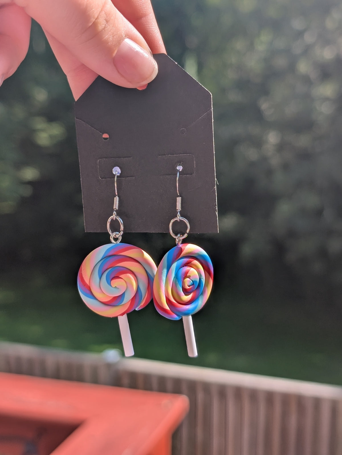 Kawaii Lollipop earrings